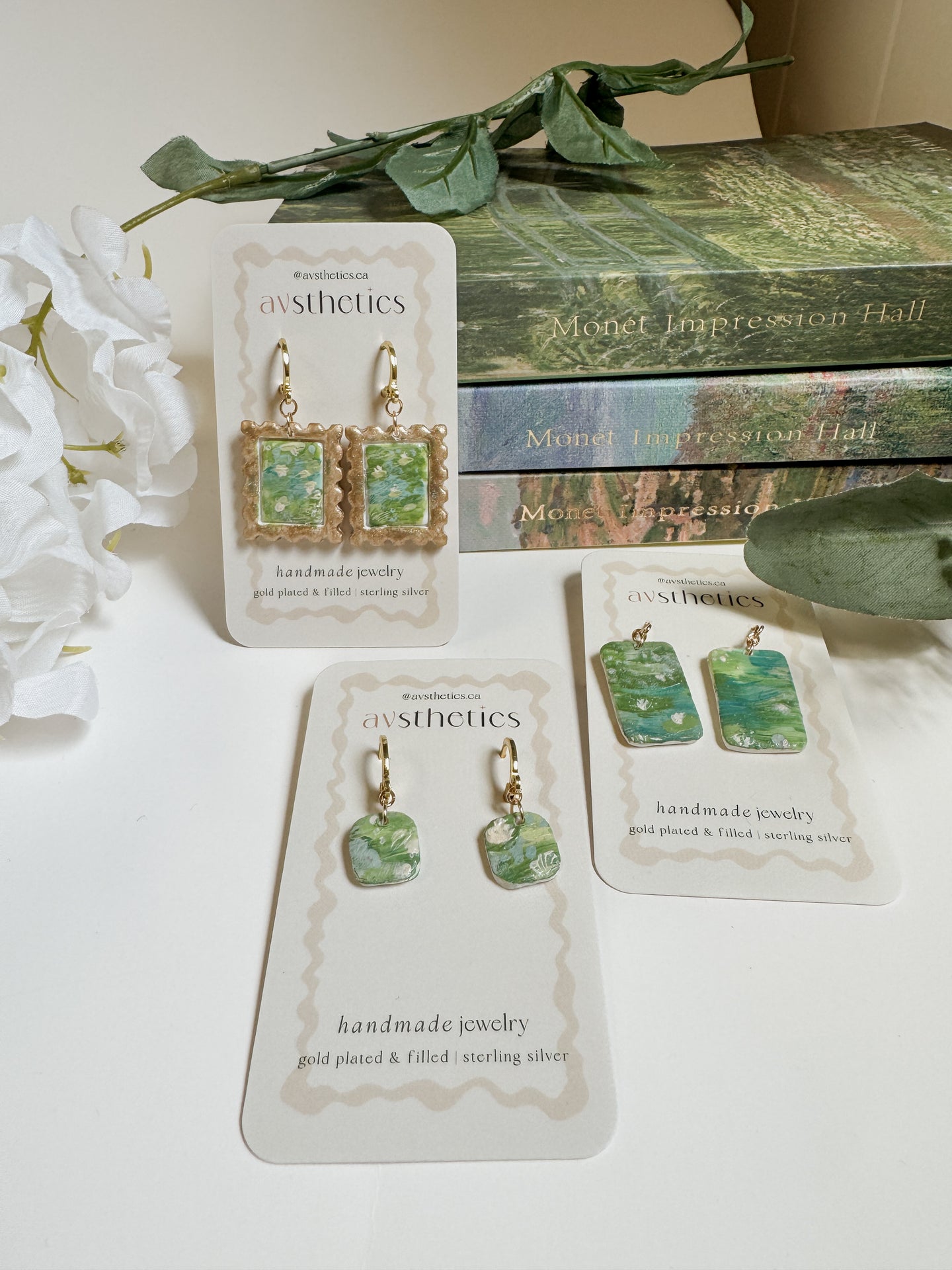 “Monet” Painting Huggies - Handpainted